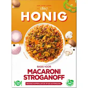 Dekamarkt Honig kruidenmix macaroni-stroganoff aanbieding