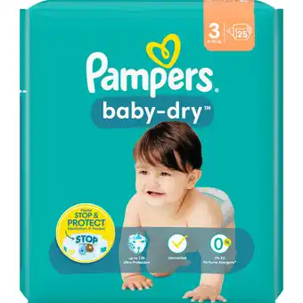 Dekamarkt Pampers baby-dry maat 3 aanbieding