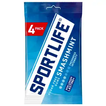 Dekamarkt Sportlife smashmint 4 st aanbieding