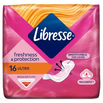 Dekamarkt Libresse maandverband normaal, ultra thin aanbieding