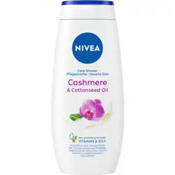 Dekamarkt Nivea douchegel care & cashmere aanbieding