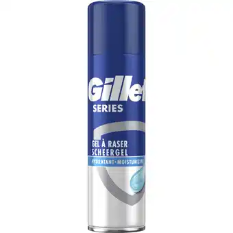 Dekamarkt Gillette scheergel hydraterend aanbieding
