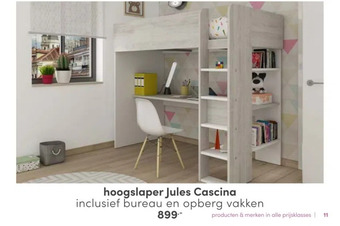 Baby & Tiener Hoogslaper jules cascina aanbieding