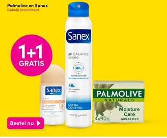 DA Palmolive en sanex aanbieding