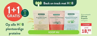 Holland & Barrett Prijsvoorbeeld: hennep proteïne 500 gram aanbieding