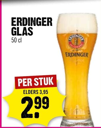 Dirck 3 ERDINGER GLAS 50 cl aanbieding