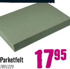 Hornbach Parketfelt aanbieding
