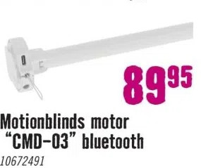 Hornbach Motionblinds motor cmd-03 bluetooth aanbieding