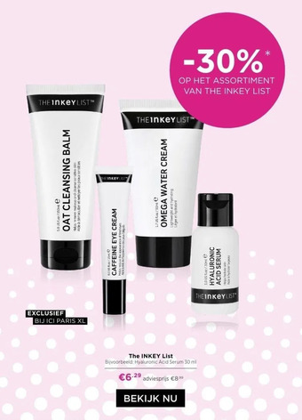ICI Paris XL The inkey list aanbieding