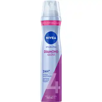Jumbo Nivea diamond gloss care styling spray 250ml aanbieding