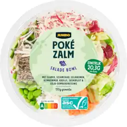 Jumbo Jumbo poké bowl zalm 350g aanbieding