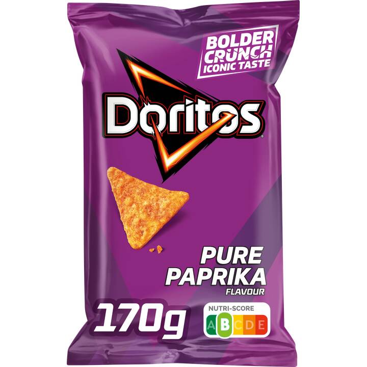Doritos pure paprika tortilla chips 170gr aanbieding bij Jumbo