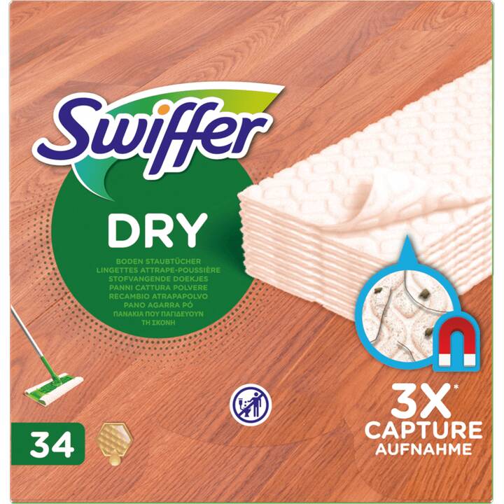 Swiffer vloerreiniger droge doekjes voor parket x aanbieding bij Jumbo
