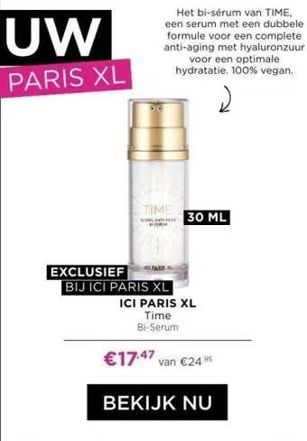 ICI Paris XL Ici paris xl time aanbieding