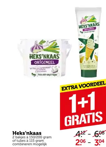 Coop Heks'nkaas 150/200 ml aanbieding