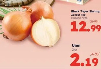 Ochama Uien 2kg aanbieding