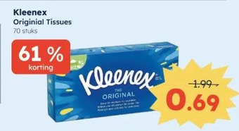 Ochama Kleenex originial tissues aanbieding