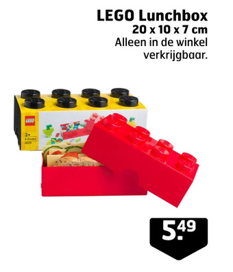 Trekpleister Lego lunchbox aanbieding