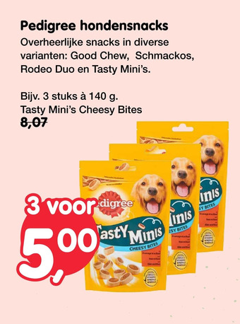 Jumper Pedigree hondensnacks aanbieding