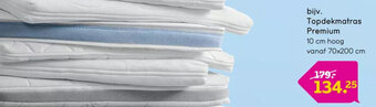 Leen Bakker Topdekmatras Premium aanbieding