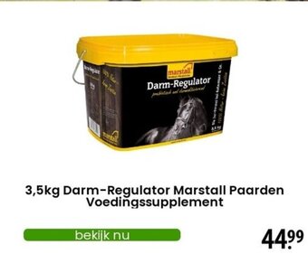 Zooplus 3,5kg Darm-Regulator Marstall Paarden Voedingssupplement aanbieding