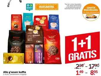 Coop Alle g'woon koffie aanbieding