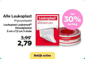 Plein.nl Alle Leukoplast aanbieding