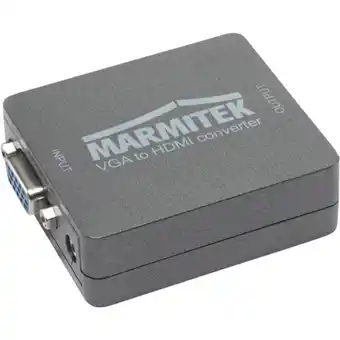 Conrad Marmitek connect vh51 av converter [vga, jackplug - hdmi] 1920 x 1080 pixel aanbieding