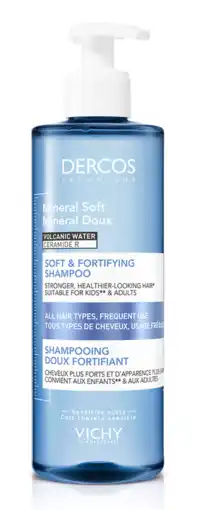 De Online Drogist Vichy dercos mineral doux zachte shampoo - voor sterker en glanzender haar 390ml aanbieding