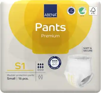 De Online Drogist Abena pants premium s1 16st aanbieding