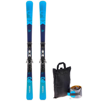 Decathlon Set toerski's + bindingen + stijgvellen xld 500 rt aanbieding