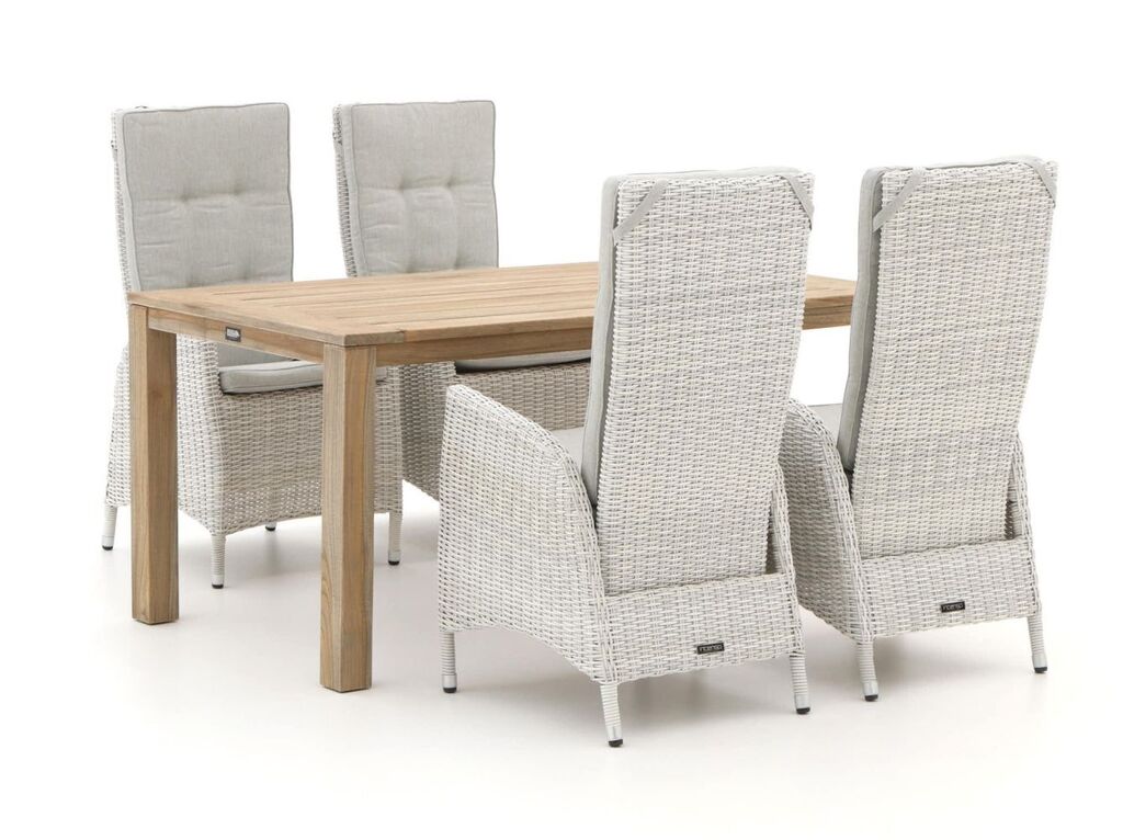Kees Smit Intenso fabrizi/rough-s 160cm dining tuinset 5-delig verstelbaar - laagste prijsgarantie! aanbieding
