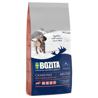 Zooplus Bozita grain free mother & puppy xl eland - 2 kg aanbieding