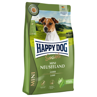 Zooplus Happy dog sensible mini nieuw-zeeland hondenvoer - dubbelpak: 2 x 4 kg aanbieding