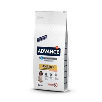 Zooplus 15kg advance sensitive adult zalm & rijst hondenvoer aanbieding
