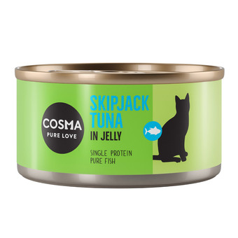 Zooplus Cosma asia / original in gelei 6 x 170 g kattenvoer voor een speciale prijs - original skipjack tonijn (6 x 170g) aanbieding
