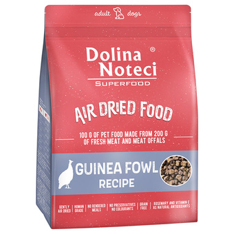 Zooplus 1kg dolina noteci superfood adult guinea fowl droog hondenvoer aanbieding