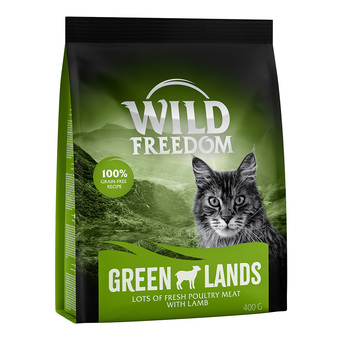 Zooplus 400g adult green lands lam wild freedom kattenvoer aanbieding