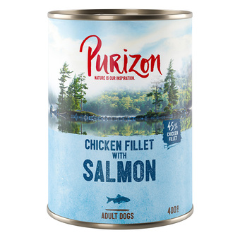 Zooplus 6x400g purizon hondenvoer - diverse smaken aanbieding