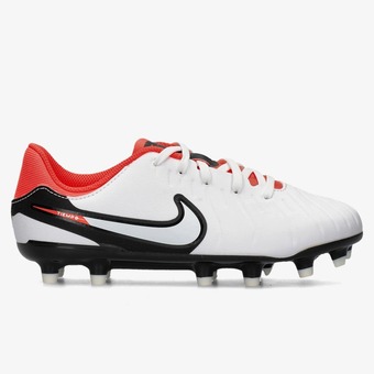 Perry Sport Nike nike tiempo legend aca fg voetbalschoenen wit/zwart kinderen aanbieding