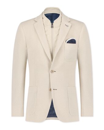 Only for Men Blue industry heren colbert aanbieding