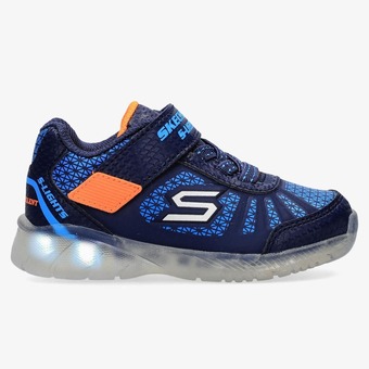 Perry Sport Skechers skechers lights hardloopschoenen blauw kinderen aanbieding