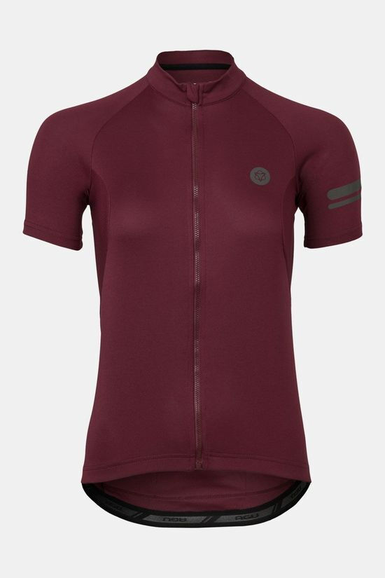 Bever Agu core jersey ss ii essential women ondershirt rood aanbieding