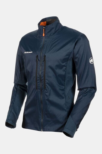 Bever Mammut eigerjoch in hybrid jacket blauw aanbieding