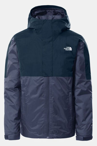 Bever The north face w down insulated dryvent triclimate blauw aanbieding