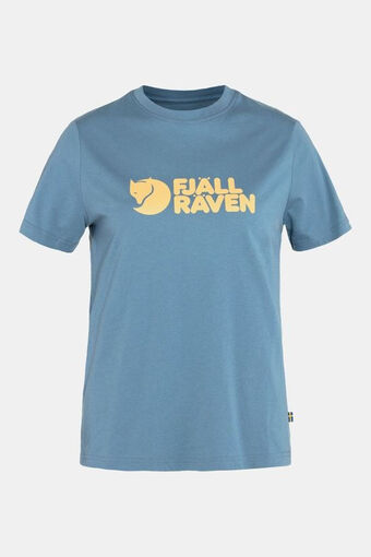 Bever Fjällräven fjällräven logo t-shirt dames blauw aanbieding