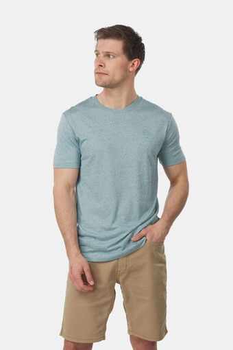 Bever Buitenmens denimcel t-shirt m t-shirt blauw aanbieding