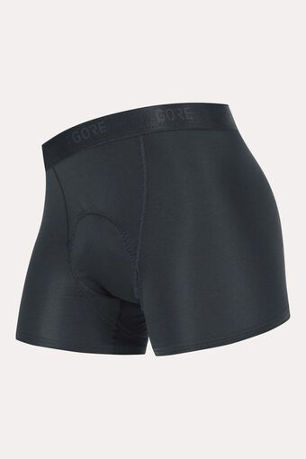 Bever Gore wear c3 baselayer shorty+ boxer dames zwart aanbieding