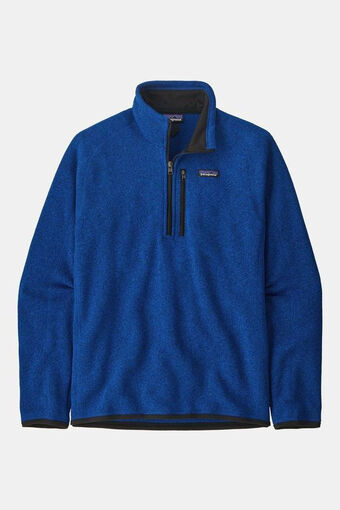 Bever Patagonia m's better sweater 1/4 zip blauw aanbieding