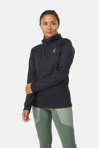 Bever Haglöfs skuta hood women zwart aanbieding